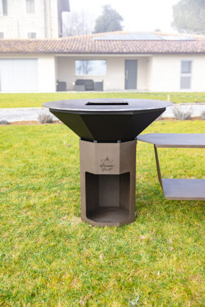 BARBECUE OCRAGON 103 CM - PIASTRA IN ACCIAIO INOX